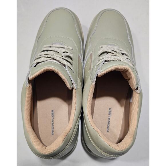 Rockport Prowalker Beige Leather Walking Comfort Shoes K71110- Mens Sz US 10 main image 6